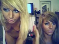 Tanned and toned smoking hot eighteen year old twin sisters expose themselves on live cam